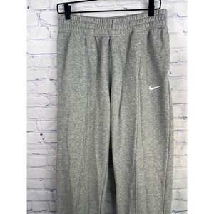 Women's Nike Small Gray Sweatpants With Elastic Waist and Ankle Cuff with Pocket